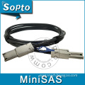 External Mini Sas Sff8088-Sff8088 Cable Assemblies 0.5m AWG30 (SPT-8088-C05)